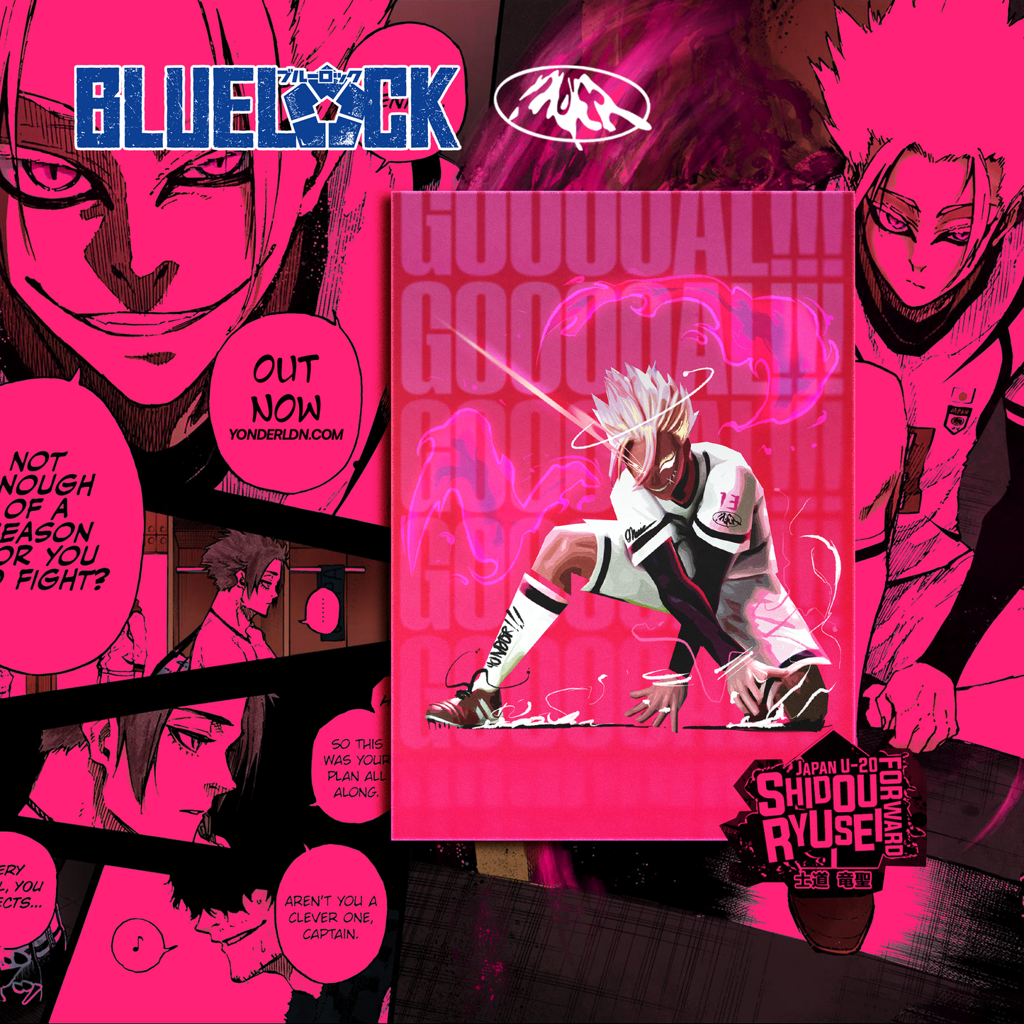 rYUSEI sHIDOU x yONDER