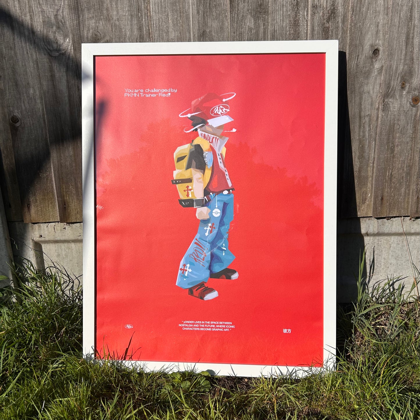 rED x yONDER (FRAMED)
