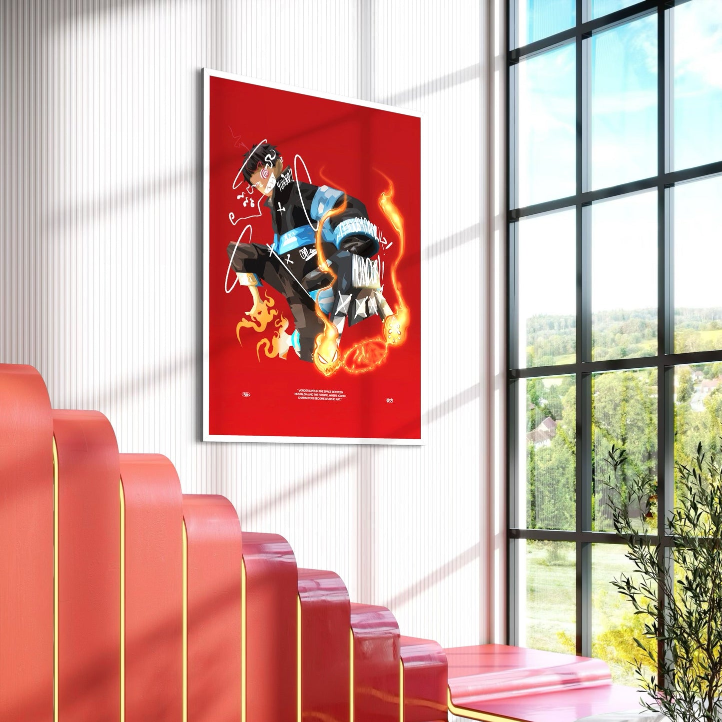 sHINRA x yONDER (FRAMED)